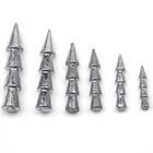 Rompin 10 шт.лот наживка neko wacky senko со свинцовым весом, штифт для грузила, Мягкая приманка для окуня, червя, джиггинг, рыбалка для грузила