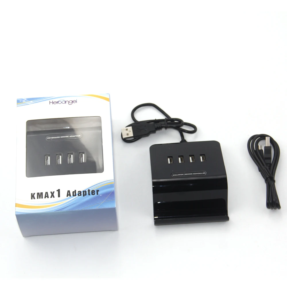 Адаптер для игрового контроллера KMAX1 клавиатура мышь и конвертер PS4/PS3/Xbox One/Nintendo