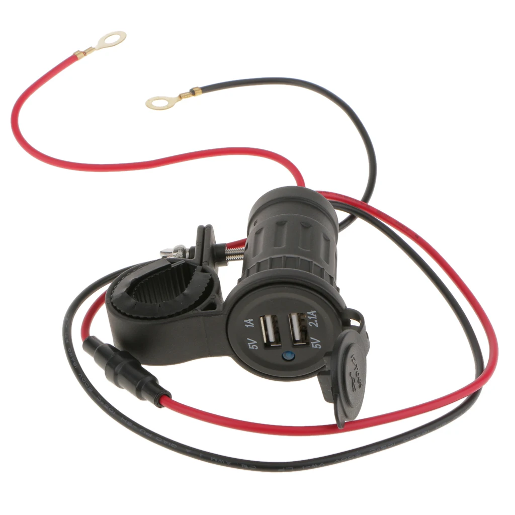 Мотоцикл Скутер ATV Руль двойной USB сотовый телефон GPS зарядное устройство|Уход| |