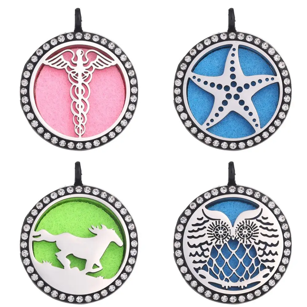 

Новый простой 30 мм черный крест для ароматерапии из нержавеющей стали Открытый парфюм медальон эфирные масла подвеска-диффузор ювелирные и...