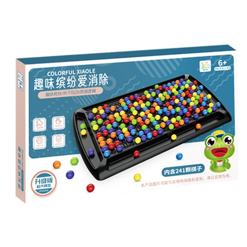 

Детская настольная игра s, веселая настольная игра, обучающая игрушка, Набор радужных шариков Go, головоломка, Волшебная Шахматная настольна...