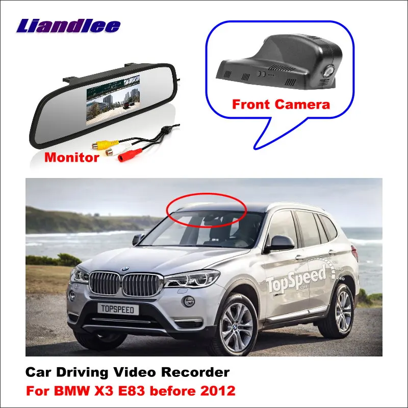 Liandlee для BMW X3 E83 до 2012 Автомобильный видеорегистратор WiFi DVR вождения | Автомобили и