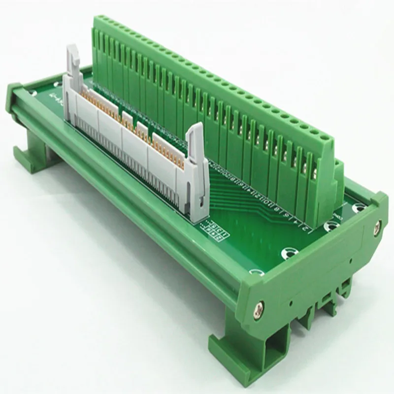 IDC-64 DIN Rail Mounted Interface Module. | Terminal Blocks