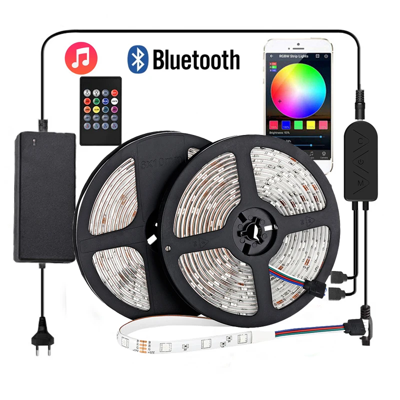 Светодиодные ленты светильник синхронизация музыки на расстоянии до 20 м
