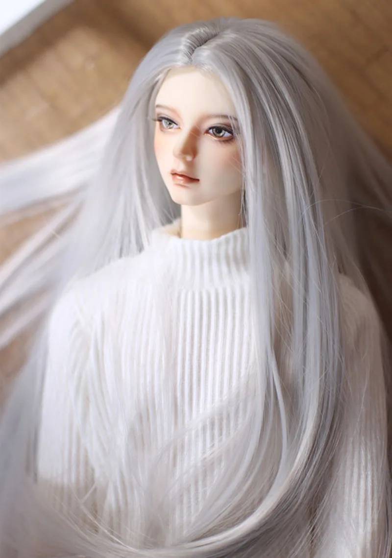 1/3 1/4 1/6 1/8 Bjd Sd кукла парик прямые высокотемпературные супер волосы - купить по