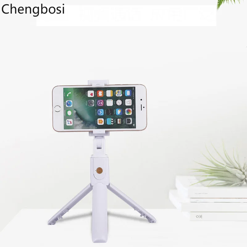 Беспроводная селфи палка 3 в 1 универсальный раздвижной мини штатив для IPhone XR X 7 6s