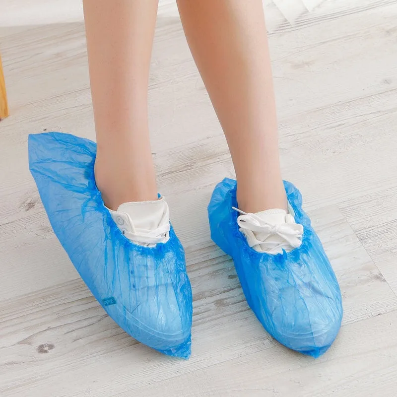 

100 шт. одноразовые чехлы для обуви домашние пластиковые дешевые Бахилы для кроссовок