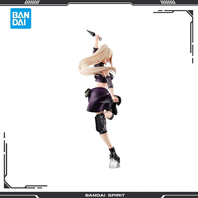 

BANDAI MegaHouse GEM Naruto Yamanaka Ino Anime Figure PVC toys Decoration Collection figure for friends gifts Model Dolls 19cm