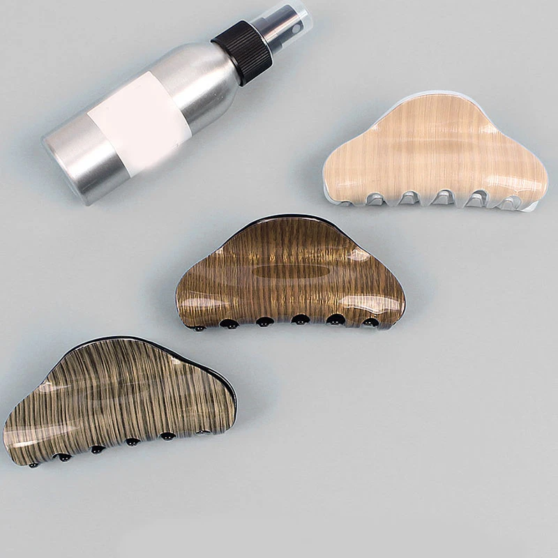 8 см модные акриловые большие Когти для волос женщин заколка девочек винтажная