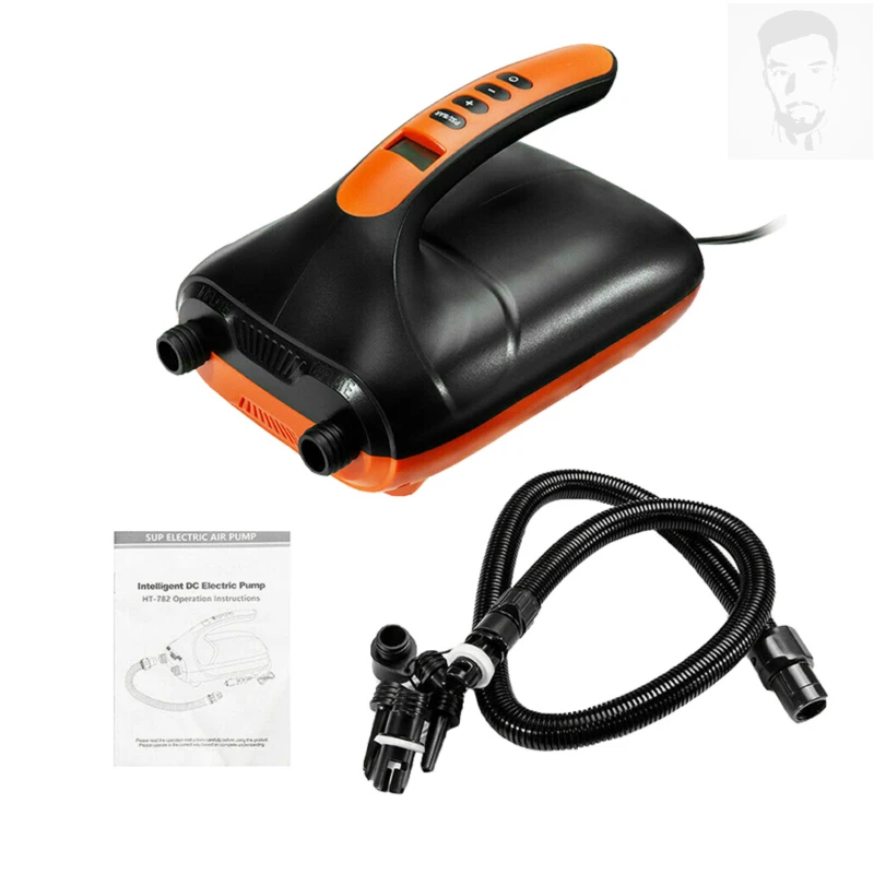 

Electric Pump For Boat Air Compressor 12V High Pressure Pump Inflatable For Surfboard Paddle Mattress Car Motorbike Tire