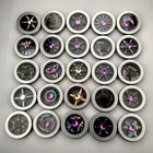 Игрушки-антистресс разноцветные из металлического сплава, Спиннер R188 с гладким подшипником, бесшумный Радужный ручной Спиннер, антистресс для детей и взрослых, подарки