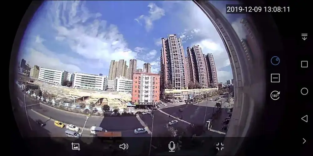 1080P Облачное хранилище TF карта WIFI Аудио дверной глазок отверстие для дома