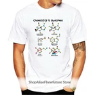 Женская футболка с надписью Химия потрясающая, футболка с коротким рукавом для девушек