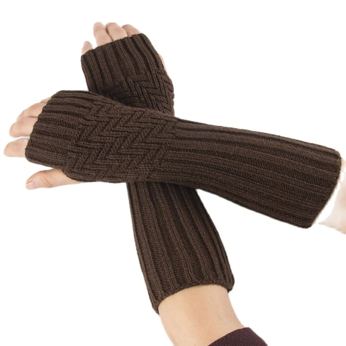 Новинка Осень-зима Жаккардовые Длинные рукава с диагональными полосками