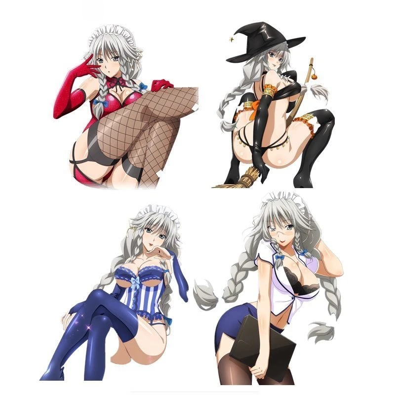 

Мультфильм Аниме High School DxD Grayfia Lucifuge Рендер кузова автомобиля Стикеры виниловая переводная наклейка для ноутбука
