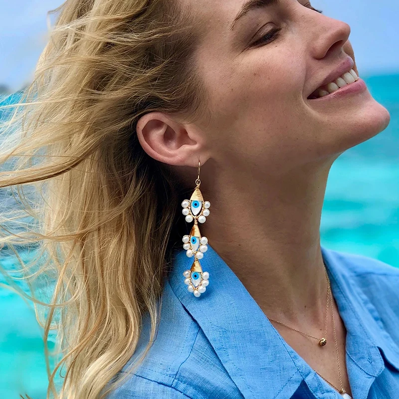 Оптовая продажа винтажное богемное пляжное ожерелье с бусинами уникальный чокер