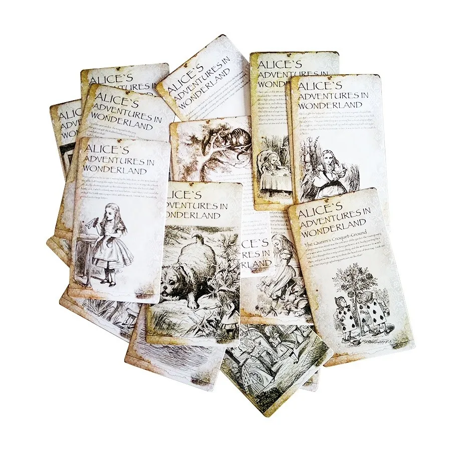 20 шт./компл. Новый Винтажный стиль Alice's Adventure in Wonderland Набор открыток открытка|vintage
