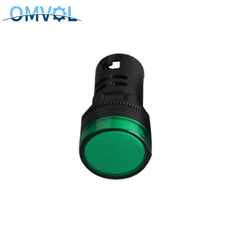 22 мм светодиод для монтажа на панель индикатор питания сигнальная лампа работает