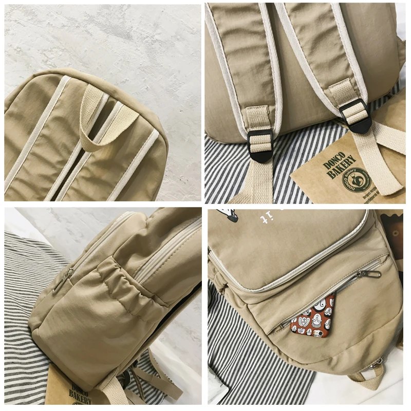 Водонепроницаемый нейлоновый рюкзак Menghuo для женщин дорожные сумки с