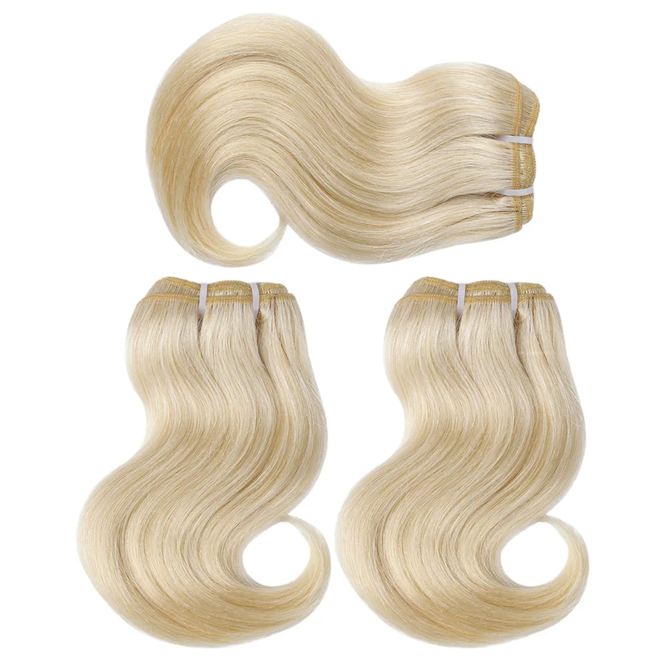 BHF Ombre волнистые человеческие волосы пряди 50 г/шт. Remy для наращивания 8 дюймов 1B/27 &
