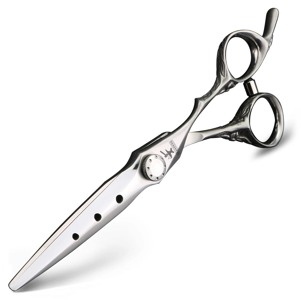 6 дюймов матовые японские 440C ножницы для стрижки волос и филировочные