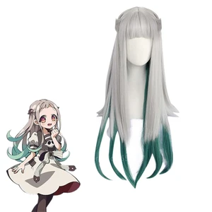 Парики для косплея Hanako-kun Jibaku Shounen Hanako Kun из аниме, косплей, костюм Nene Yashiro, Синтетические Искусственные костюмы