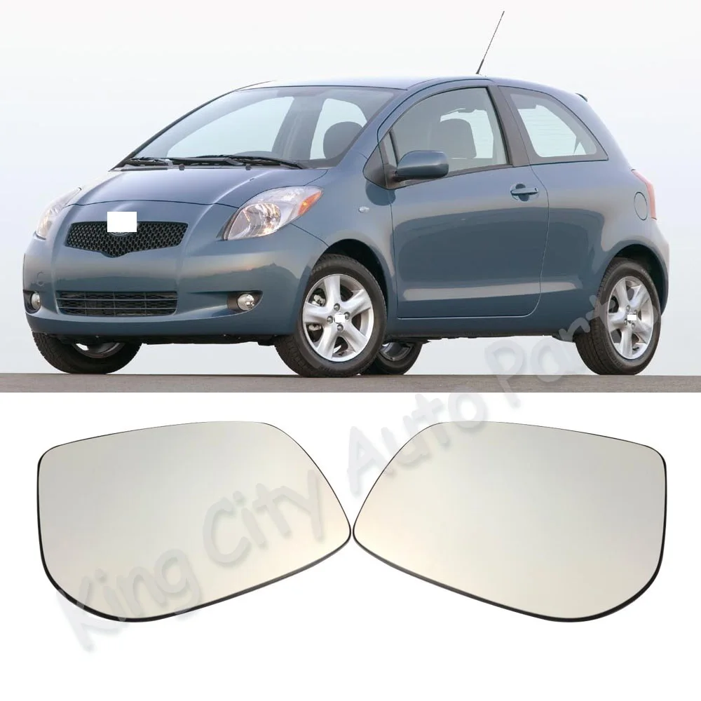CAPQX для Toyota Yaris 2008 2009 2010 2011 Внешнее Зеркало Заднего Вида Стекло боковое зеркало
