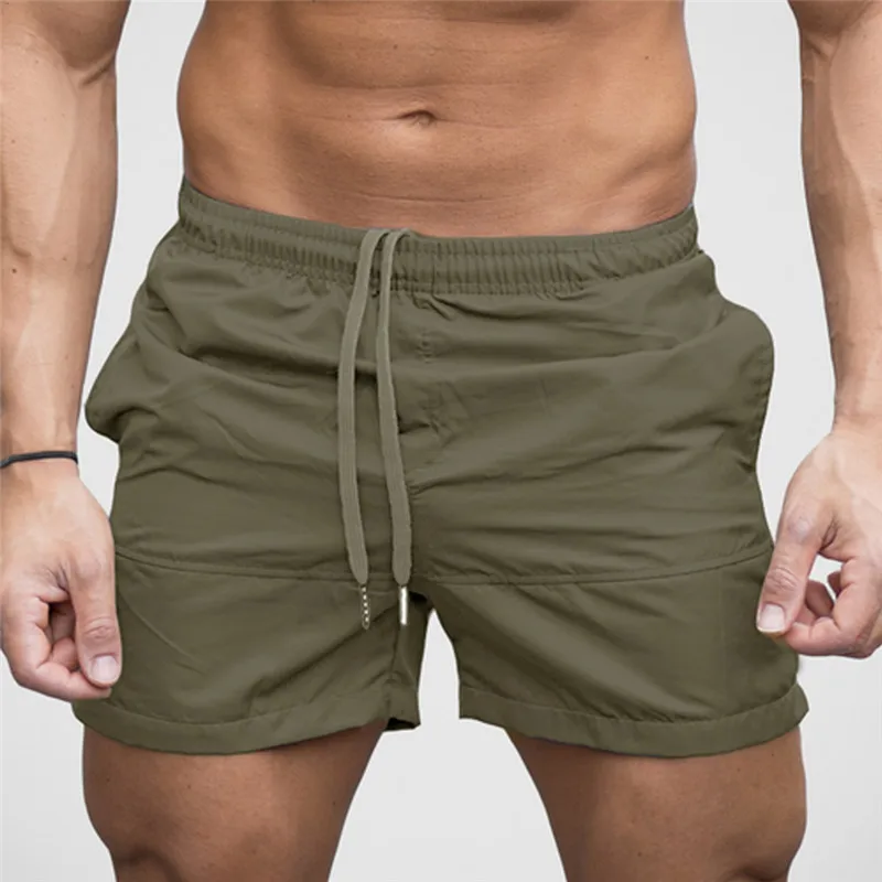 Men's Summer Sports Training Bodybuilding Shorts Workout Fitness GYM Short Pants Jogger Pant Sweatpant Trousers | Мужская одежда