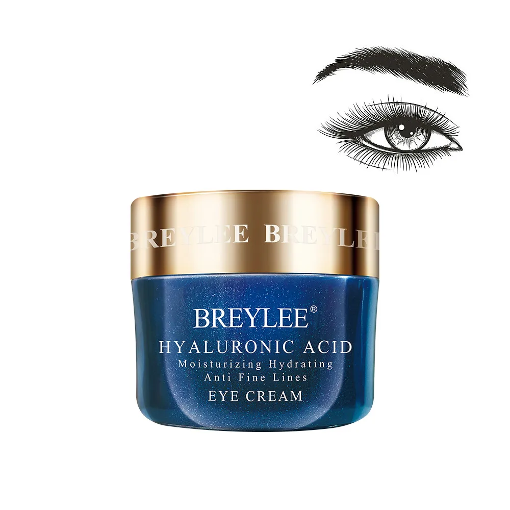 Eye Cream Breylee крем для лица гиалуроновая кислота набор гиалуроновой кислоты увлажняющий Крем Сыворотка для лица крем для глаз улучшает сухость грубая отбеливание ремонт - Вес нетто: Eye Cream