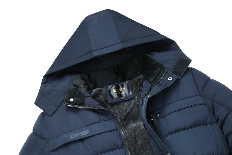 Parka Men Coats 2021 Winter Jacket Men Thicken Hooded Waterproof Outwear Warm Coat Casual Mens Jackets Overcoat Fur Thicking