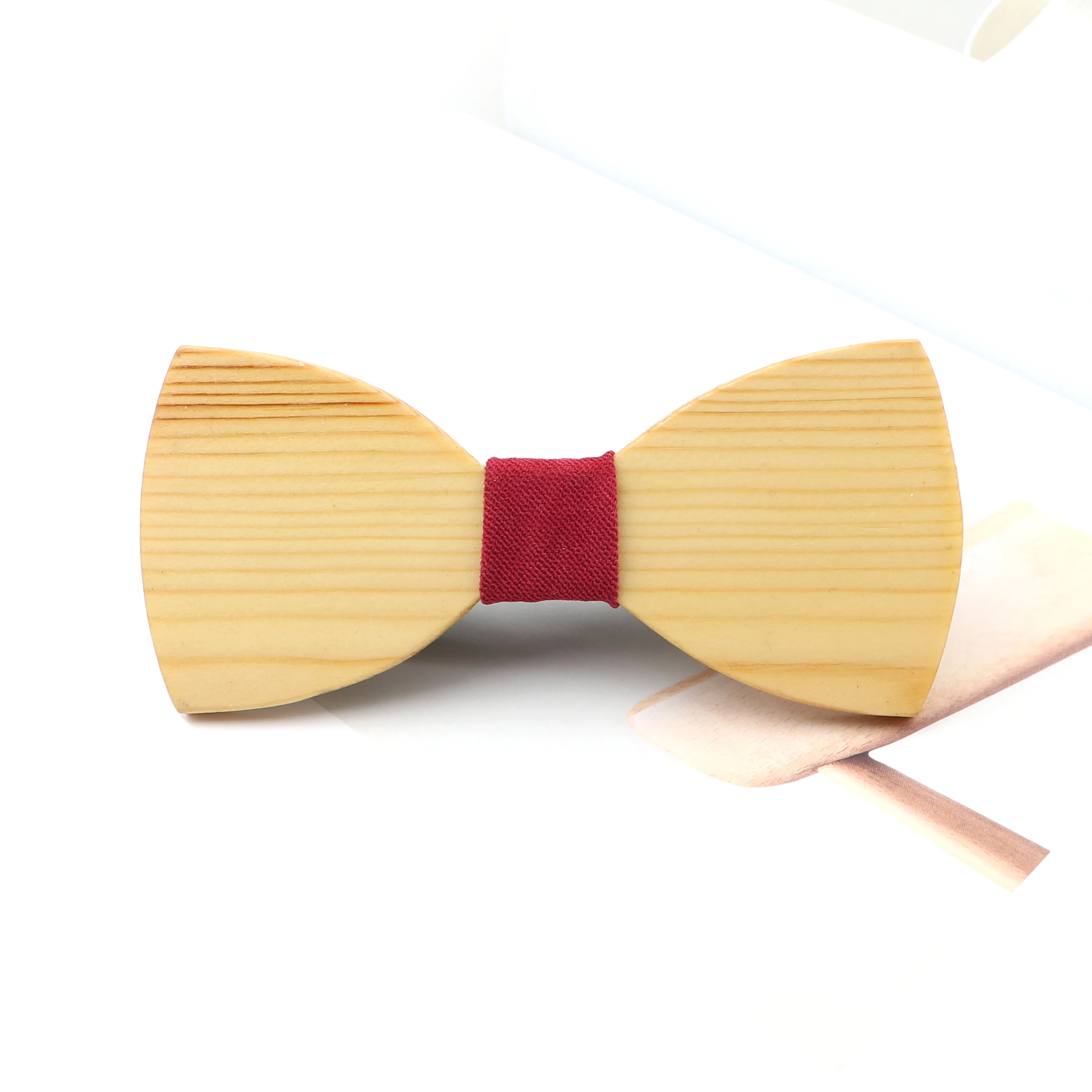 Мужской деревянный галстук-бабочка Классические повседневные вечерние