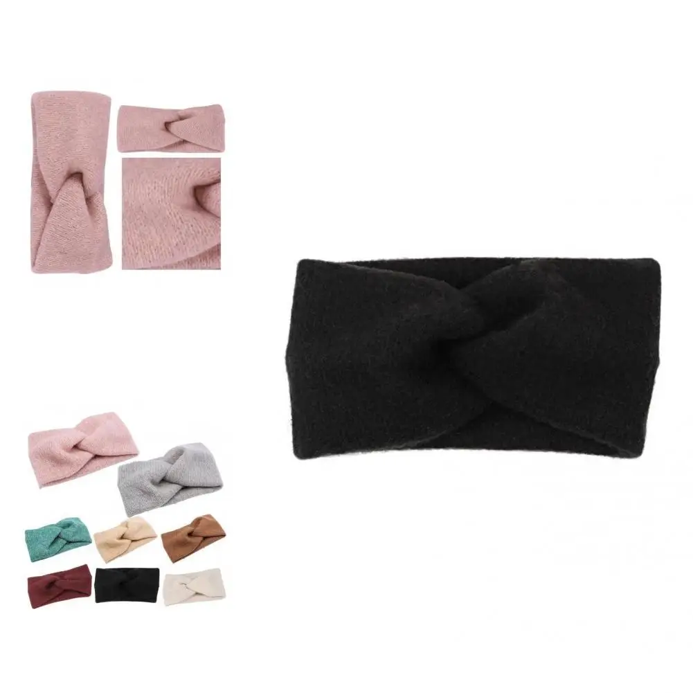 

Soft Outdoor Supplies Crochet Turban Knitted Ear Warmer Headband for Women