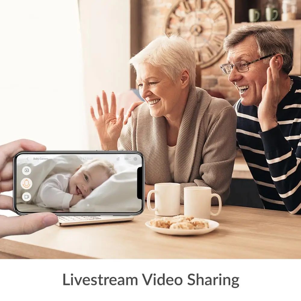 Видеоняни и радионяни Kami Беспроводной безопасности Камера Ночное видение