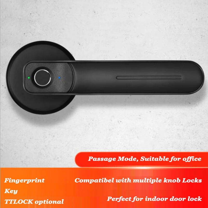 

TTLOCK Smart Lock Fingerprint Door Lock Key Bluetooth Lock Replace Knob lock Smart Handle Lock