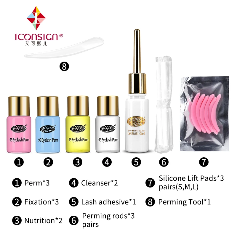 99 пермные ресницы лосьон для завивки ресниц подтягивающий набор | Красота и