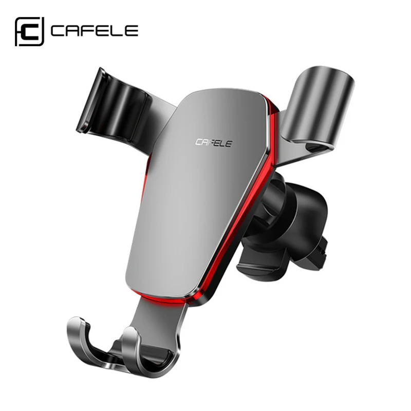 Автомобильный держатель для телефона Cafele Gravity для автомобиля, слот для CD, держатель для телефона на вентиляционное отверстие, подставка для iPhone, samsung, вращение 360, поддержка сотовых телефонов