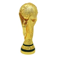 35cm resin european football trophy world champions soccer trophies mascot football fan gift home office decoration crafts
