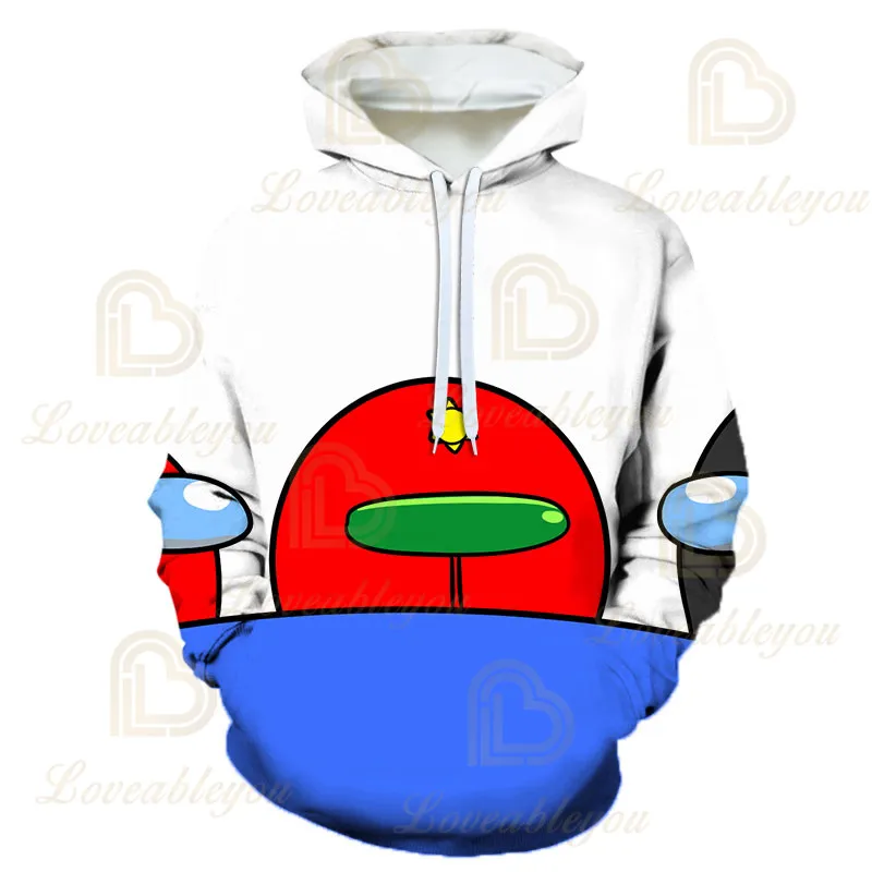 

4-14 Years Kids New Game Impostor Hoodies Childen Cartoon Hoodie Clothes Teenage Boys Loose Long Sleeve Sweatshirts