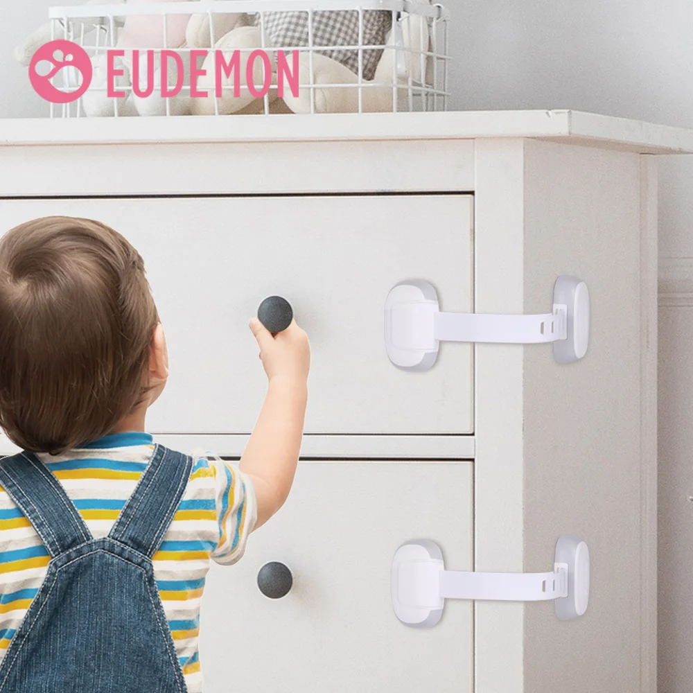

Блокиратор для шкафов и ящиков EUDEMON, пластиковый, для безопасности детей