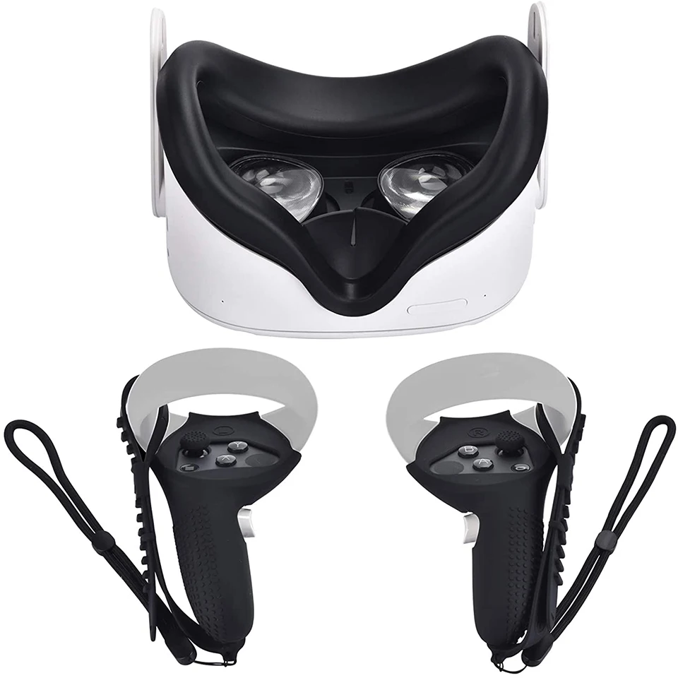 Набор силиконовых защитных чехлов для Oculus Quest 2 чехол глаз с сенсорным