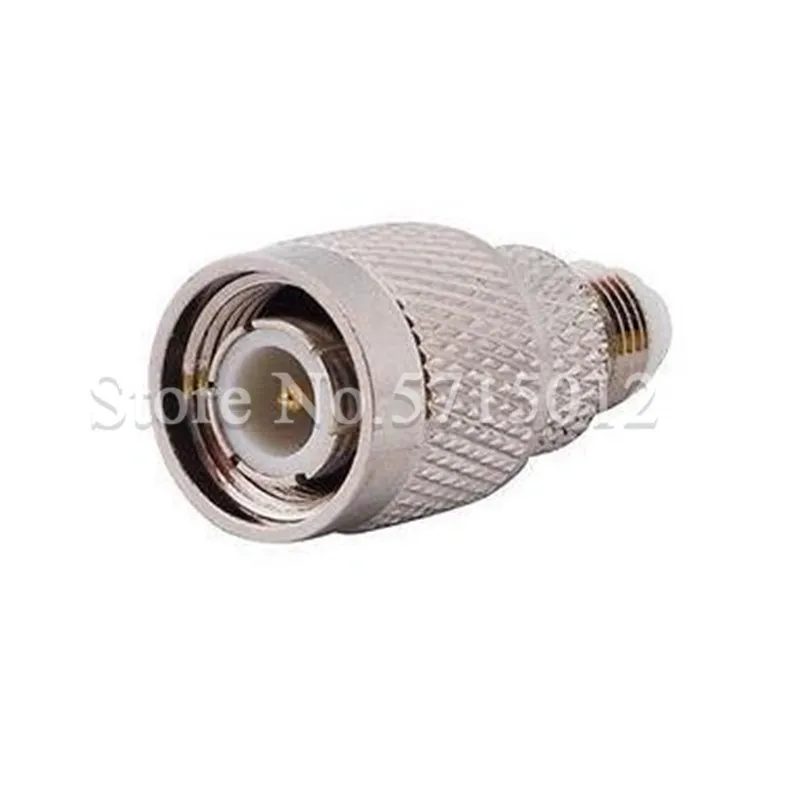 

2pcs RF Connector Adaptor TNC Male Head Turn to FME Famale Head Socket Converter Pure Copper Radio Frequency Coaxial Joint