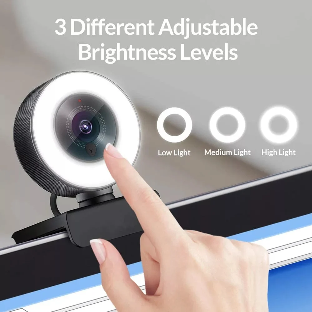 

1080P HD Web Camera Auto Focus Computer Camera, Online Class Video Conference Web Camera