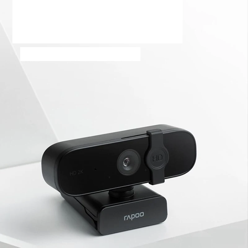 Оригинальная веб камера Rapoo C280 2K HD с USB 2 0 и микрофоном вращающиеся камеры для