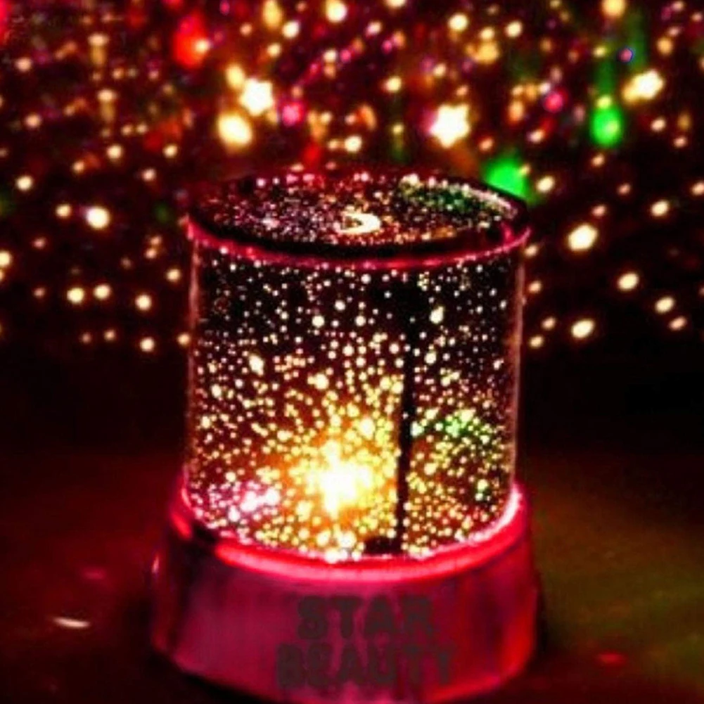 Романтический светодиодный Звездный ночник проектор неба лампа подарок для