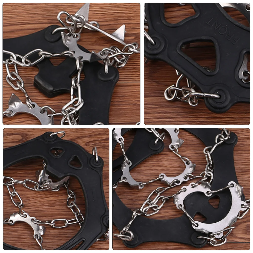 

1 Pair Ice Snow Route Shoe Covers Outdoor Cleats Overshoes (Random Color)