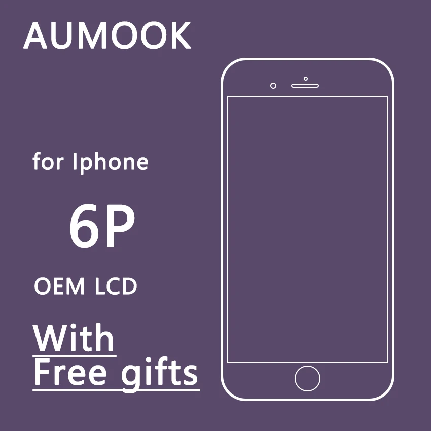 OEM Качество для iPhone 6 Plus ЖК-дисплей с сенсорным экраном дигитайзер в сборе Замена