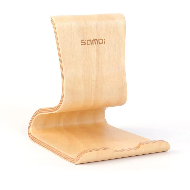 Birch/Walnut Mobile Phone Stand Wooden Universal Holder Desktop Bracket for xiaomi iphone 11 huawei Android phone | Мобильные