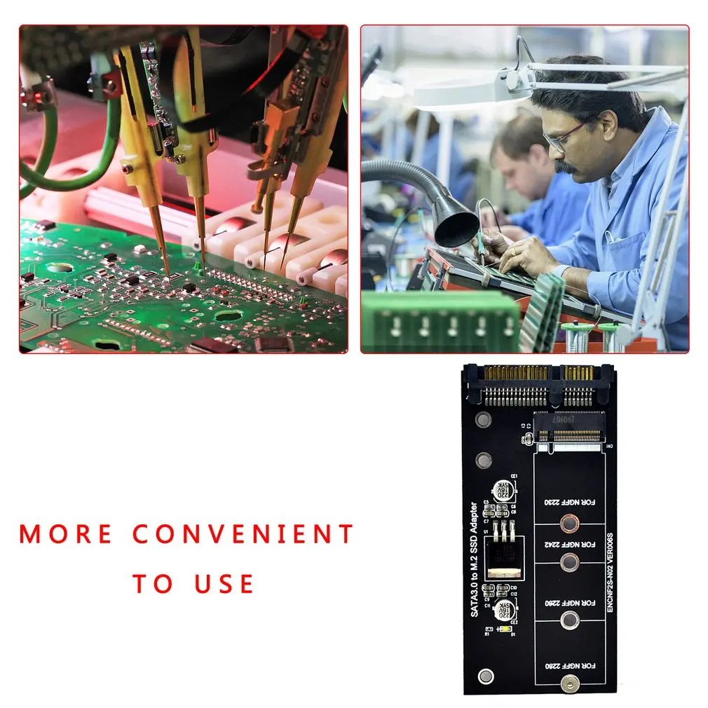 

Add On Card Ngff M.2 Adapter M2 SATA3 Raiser M.2 To Sata Adapter Ssd M2 To Sata Expansion Card B Key Computer Accessories
