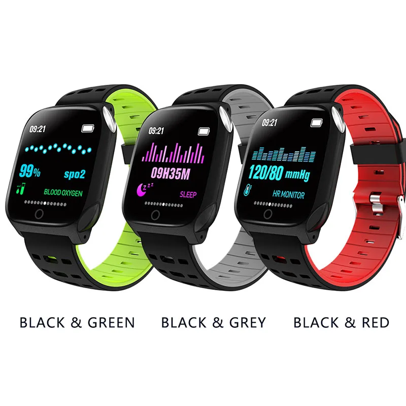 Часы Смарт браслет ЭКГ PPG мониторинг Спорта Сна Фитнес трекер Smartband Монитор