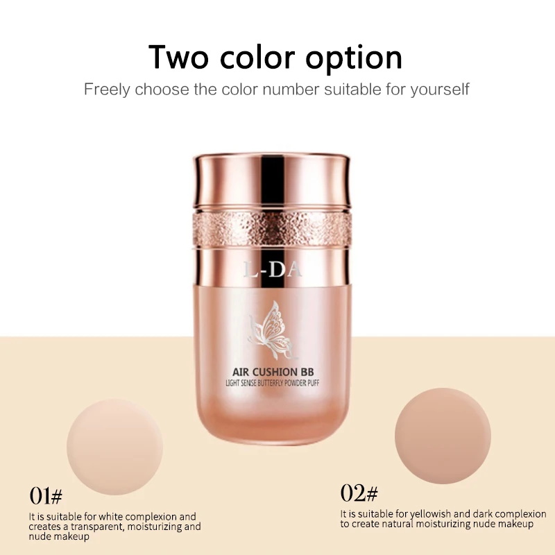 

Подушка в виде бабочки BB крем гриб Подушка консилер для защиты от пятен